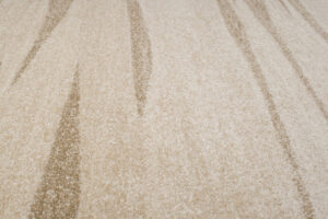 Tappeto Sari Moderno Beige Crema Onde Ondato