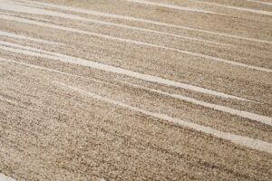 Tappeto Sari Moderno Beige Marrone  Astratto Onde