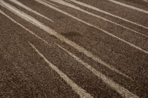 Tappeto Sari Moderno Marrone Astratto Onde Ondato