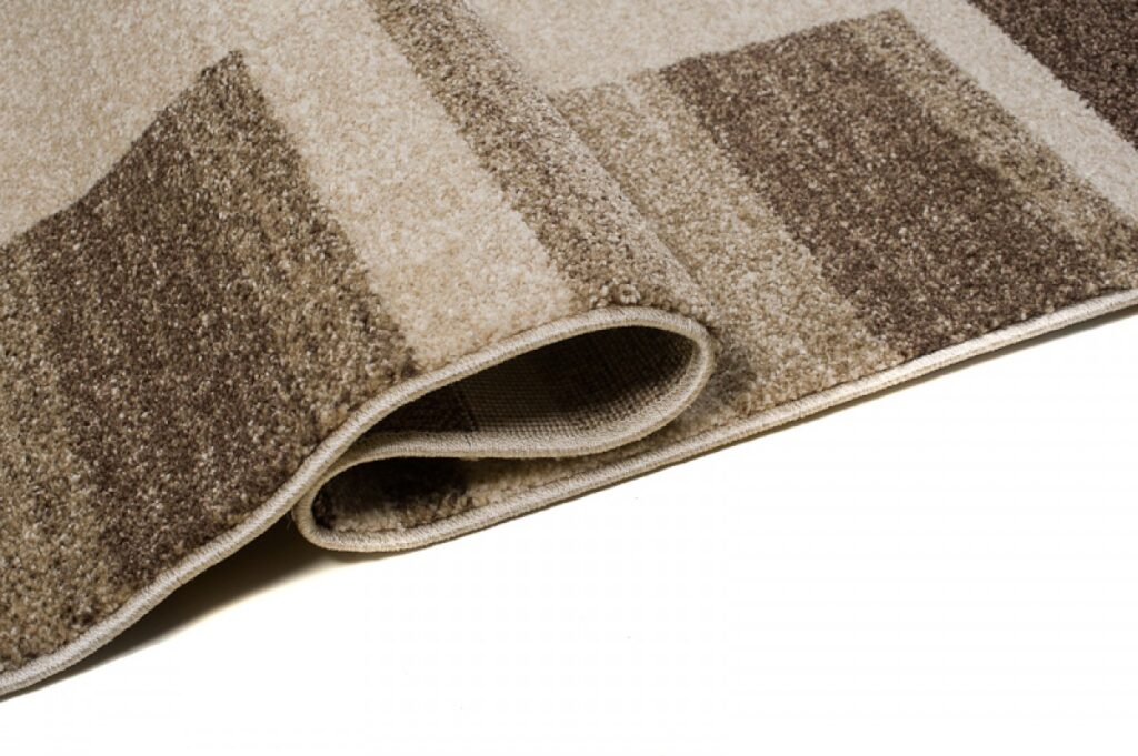 Tappeto Sari Moderno Beige Marrone Puntinato