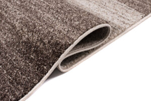 Tappeto Sari Moderno Marrone Beige Scuro Astratto Ombre