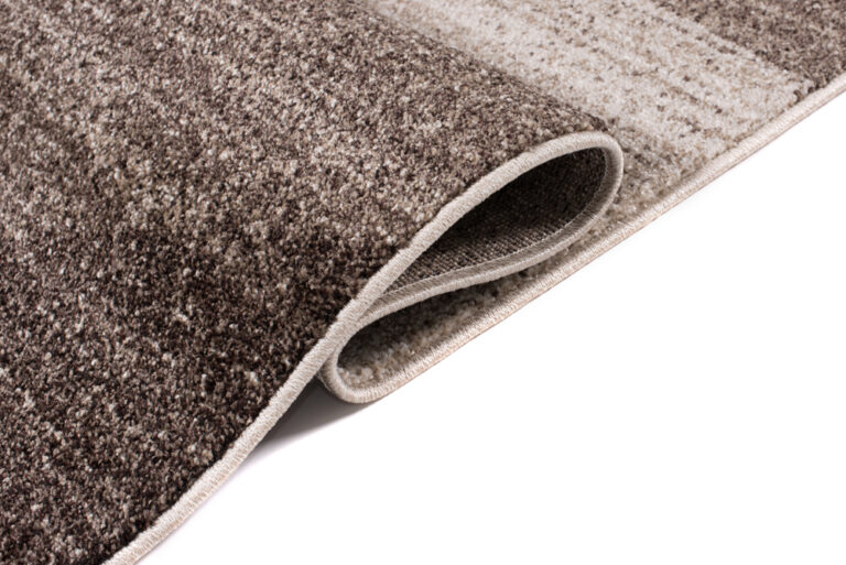 Tappeto Sari Moderno Marrone Beige Scuro Astratto Ombre