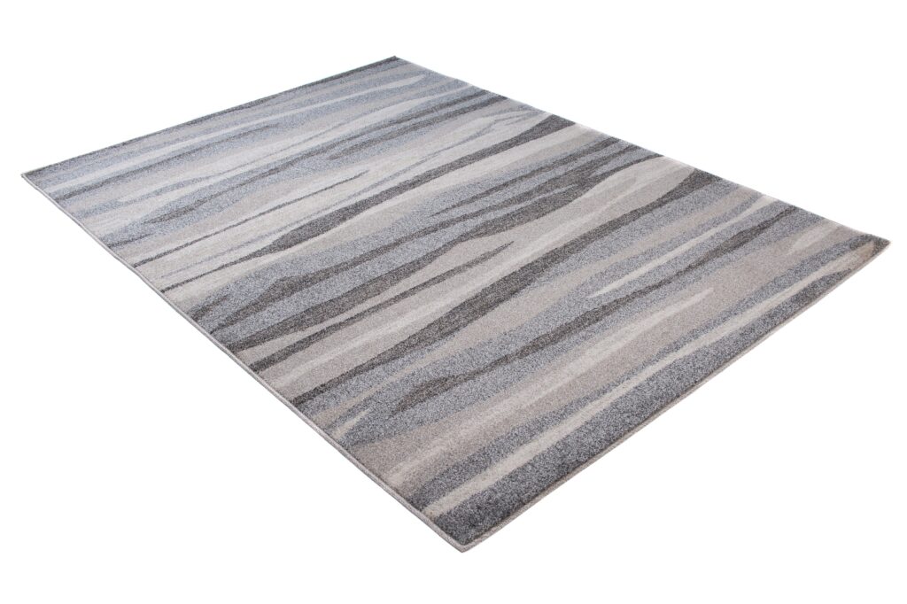 Tappeto Sari Beige Grigio Astratto One Ondato
