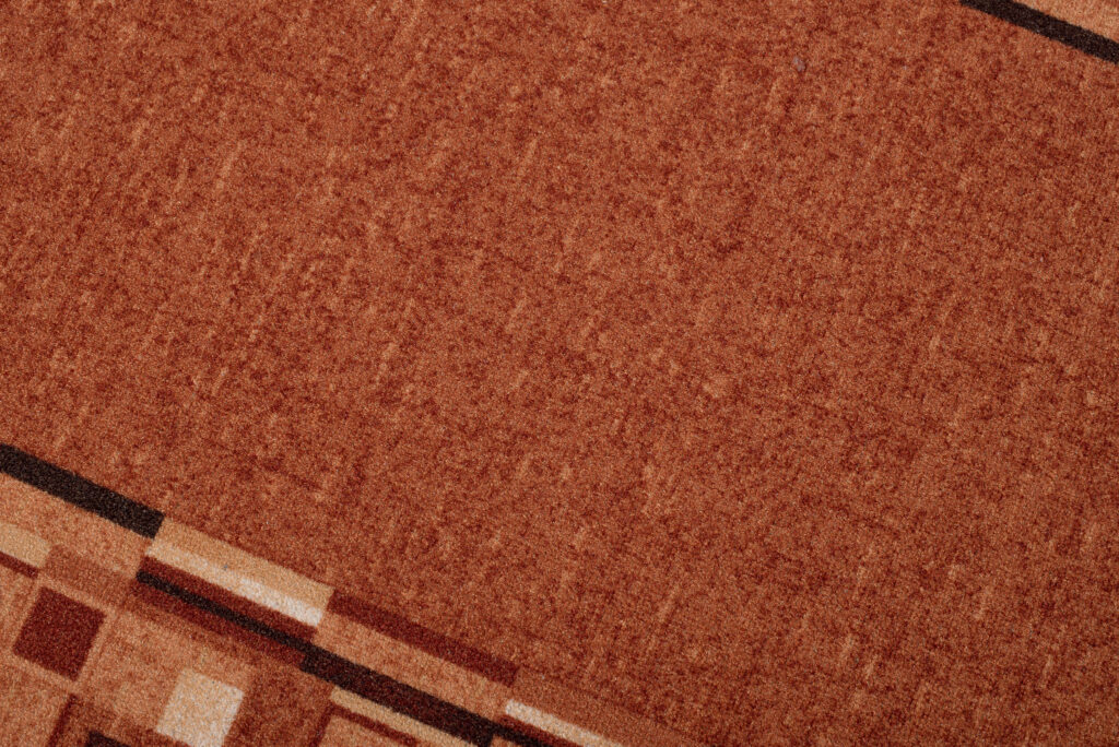 Passatoia Antiscivolo Terracotta Cornice