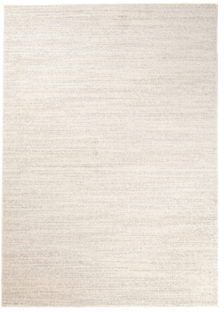 Tappeto Sari Moderno Ecru Crema Tinta Unita Puntinato
