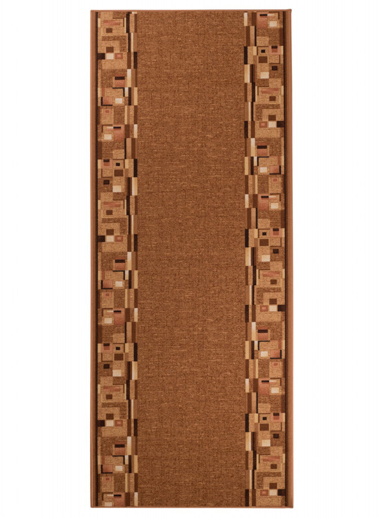 Passatoia Antiscivolo Marrone Chiaro Cornice