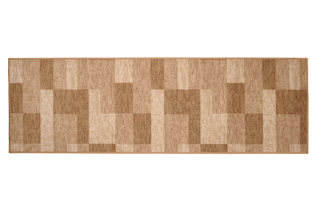 Passatoia Antiscivolo Beige Geometrico