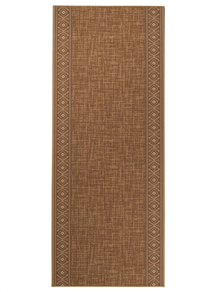 Passatoia Antiscivolo Marrone Rombi