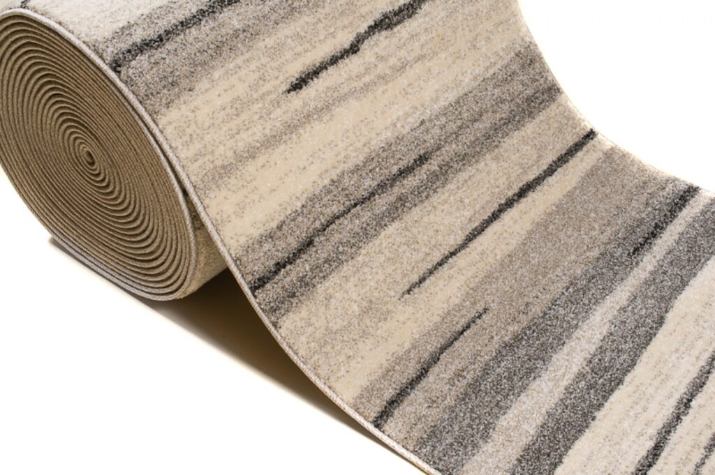 Passatoia Sari Beige Grigio a Righe