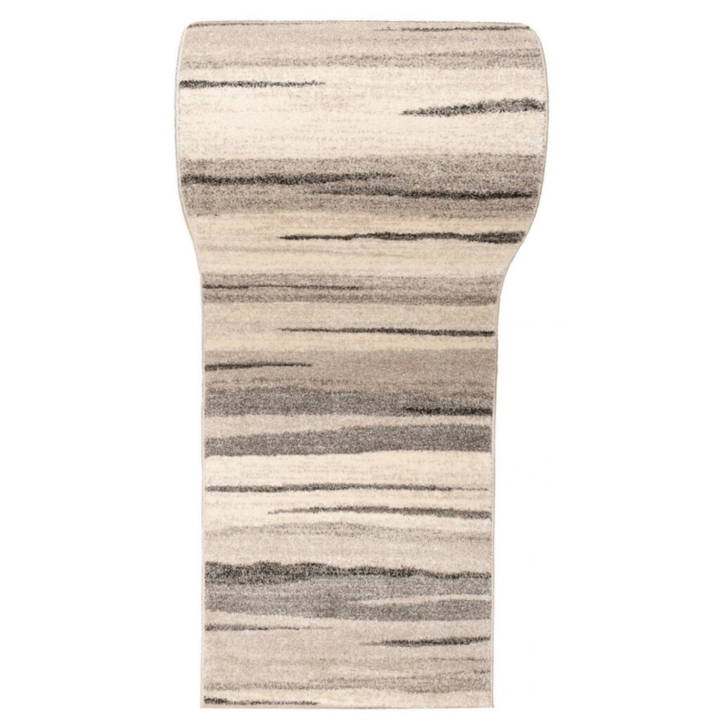 Passatoia Sari Beige Grigio a Righe