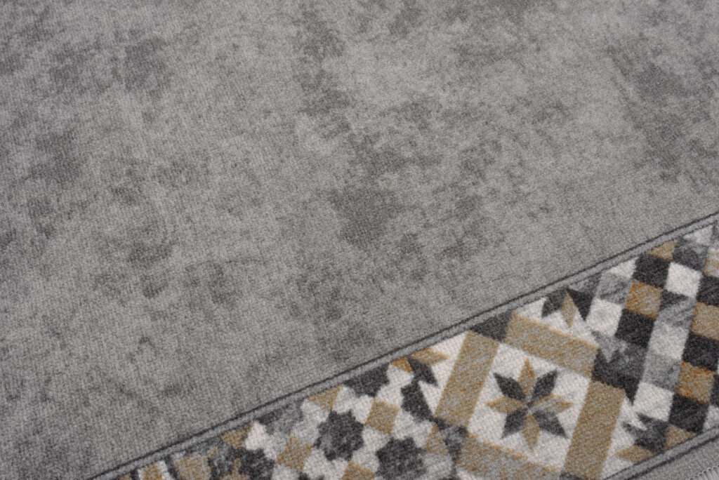 Passatoia Antiscivolo Grigio Mosaico