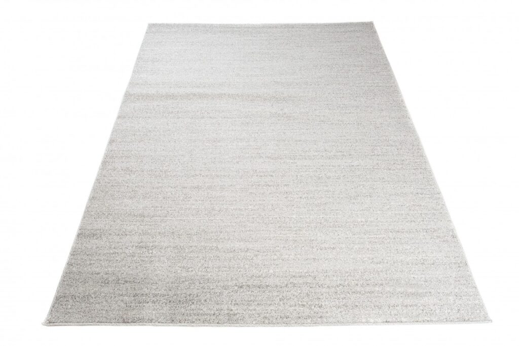 Tappeto Sari Ecru Crema Tinta Unita Puntinato