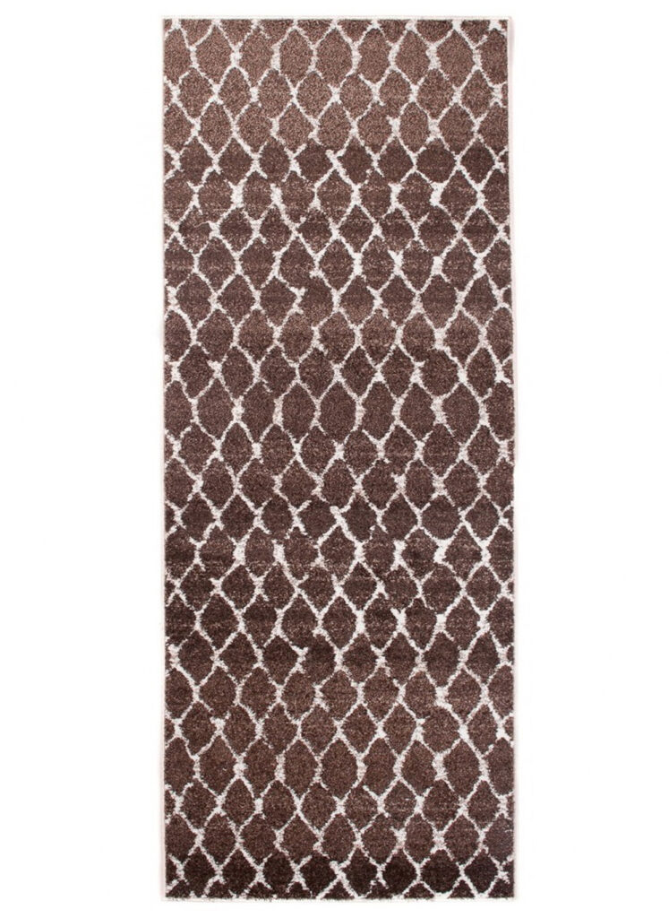 Passatoia Sari Marrone Geometrico