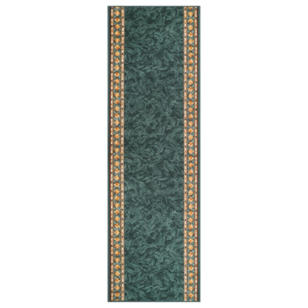 Passatoia Antiscivolo Verde Ornamenti