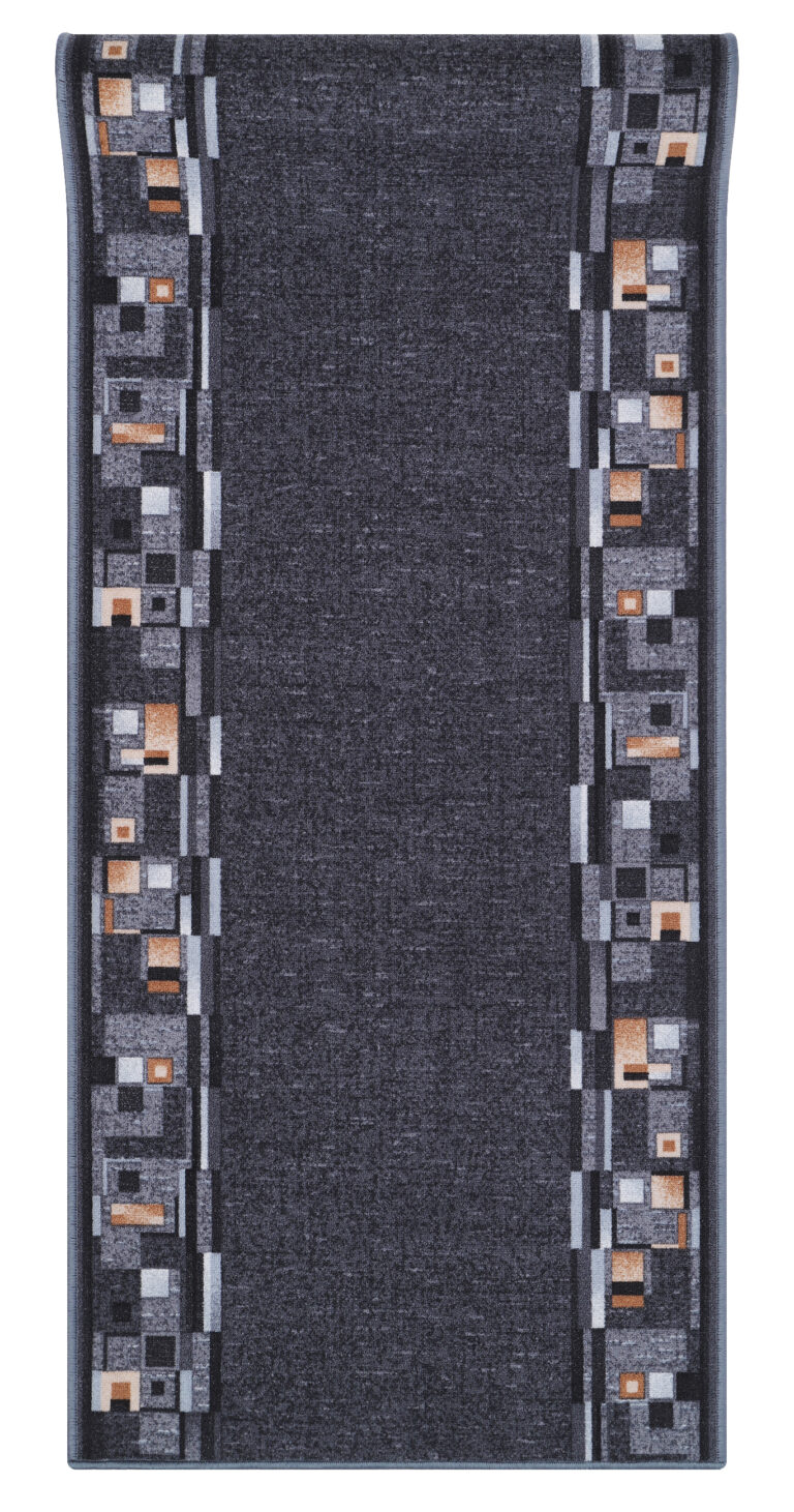 Passatoia Antiscivolo Grafite Cornice