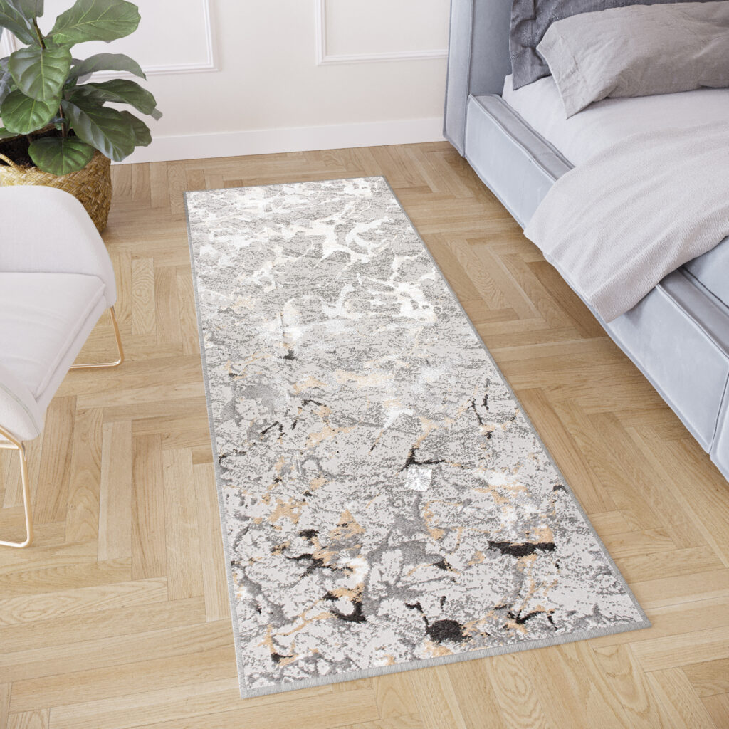 Passatoia Crystal Grigio Beige Astratto