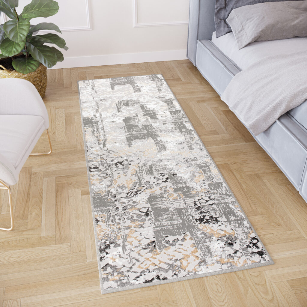 Passatoia Crystal Grigio Scuro Retrò
