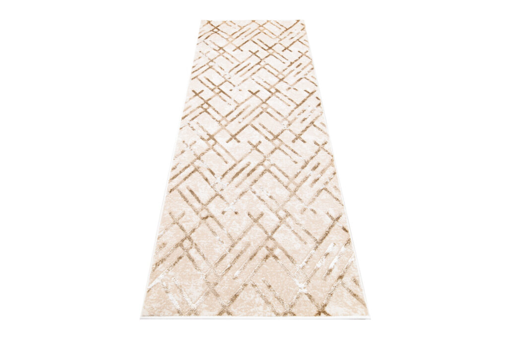 Passatoia Crystal Beige Marrone a Rombo