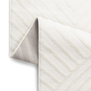 Tappeto Hygge Bianco Sporco Rombi