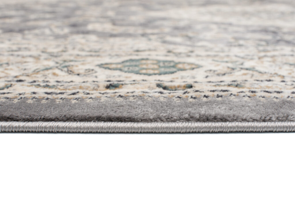 Tappeto Dubai Classico Beige Grigio Floreale Orientale
