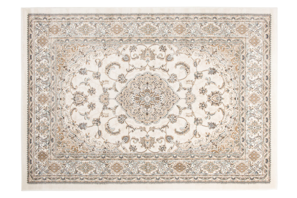 Tappeto Dubai Classico Beige Crema Floreale Orientale