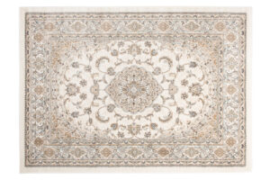 Tappeto Dubai Classico Beige Crema Floreale Orientale