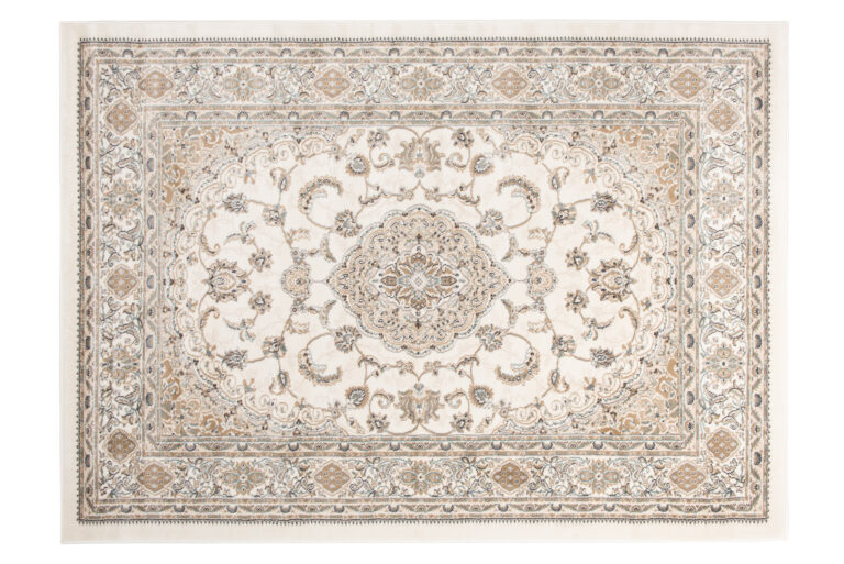 Tappeto Dubai Classico Beige Crema Floreale Orientale