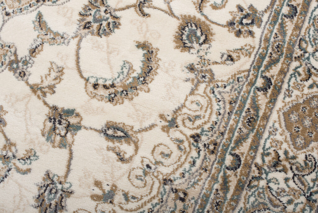 Tappeto Dubai Classico Beige Crema Floreale Orientale