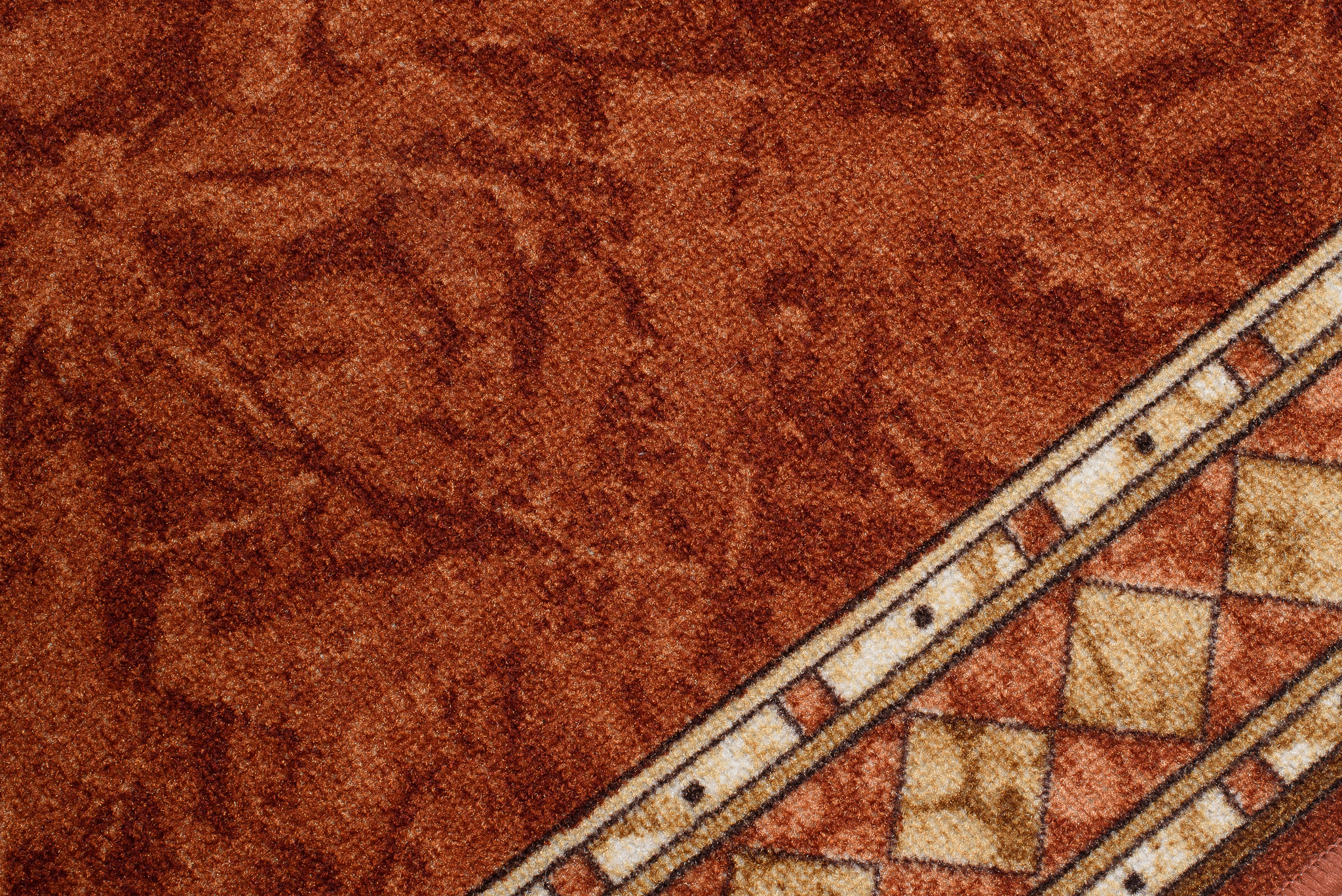 Passatoia Antiscivolo Terracotta Ornamenti