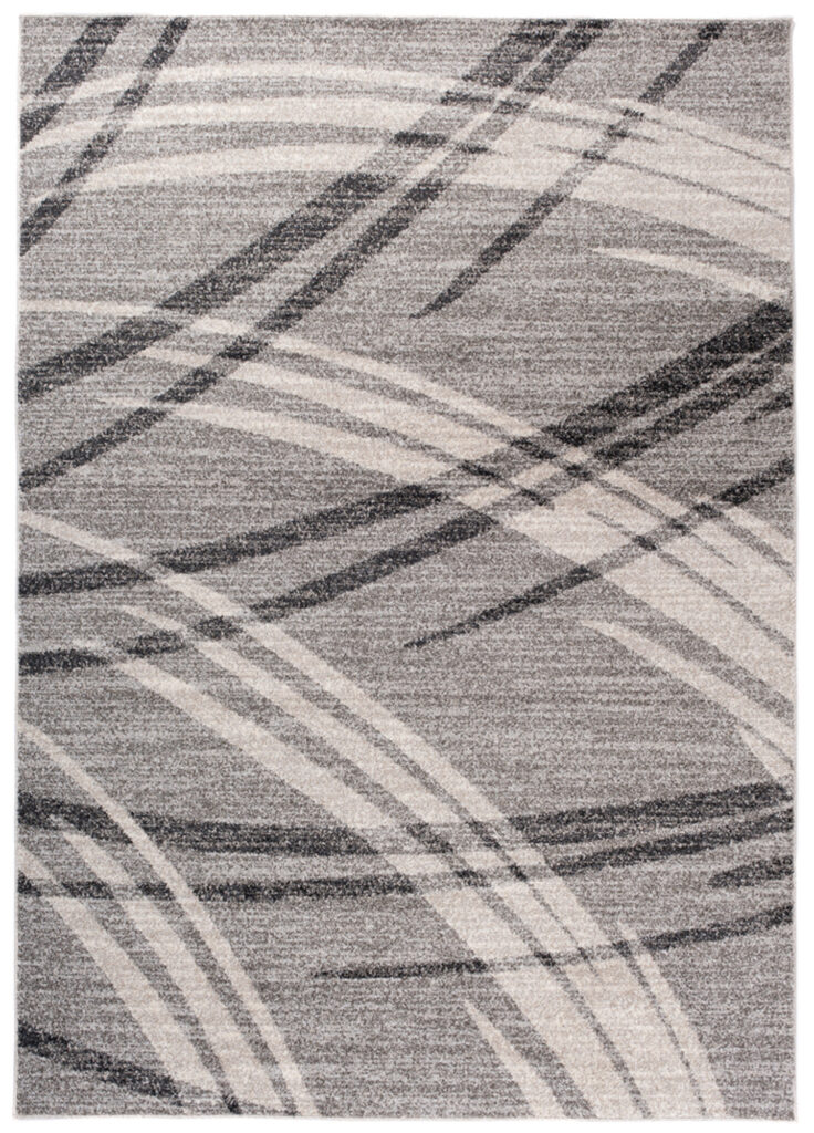 Tappeto Sari Moderno Salotto Grigio Beige Astratto