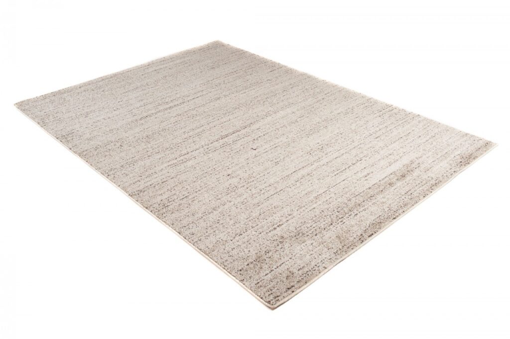 Tappeto Sari Beige Crema Tinta Unita Puntinato