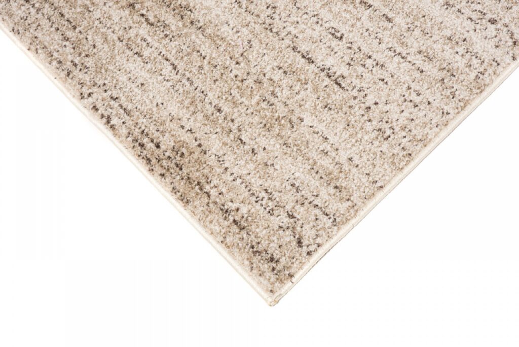 Tappeto Sari Beige Crema Tinta Unita Puntinato