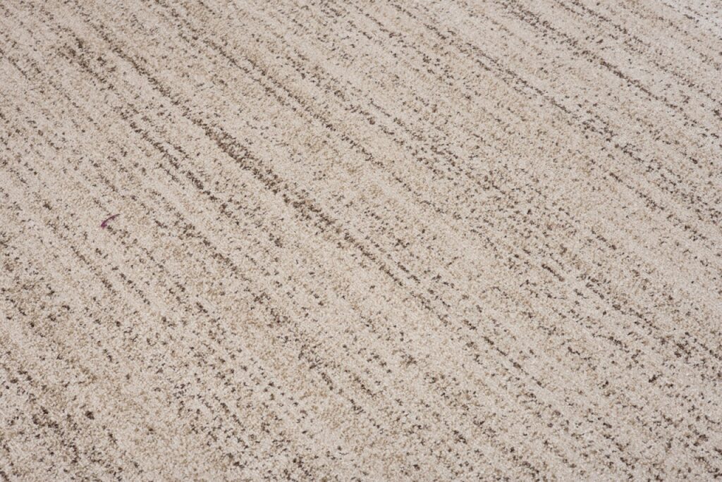 Tappeto Sari Beige Crema Tinta Unita Puntinato