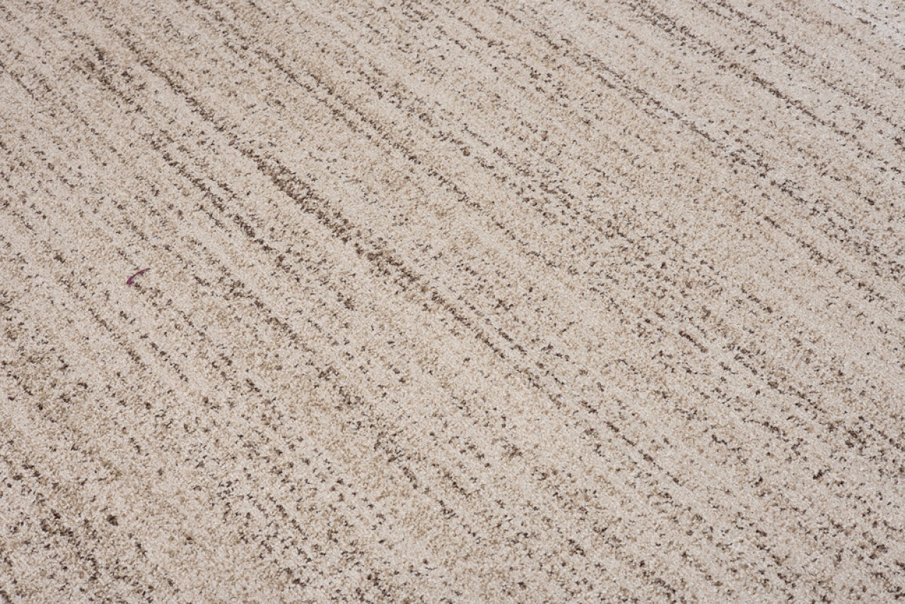 Tappeto Sari Beige Crema Tinta Unita Puntinato