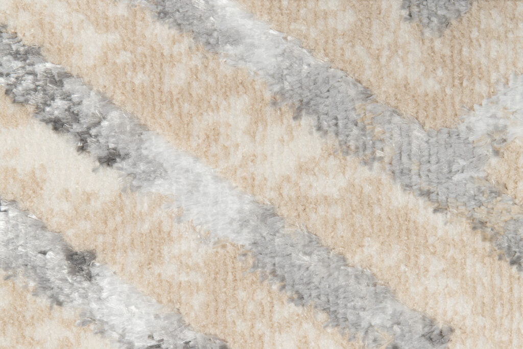 Passatoia Crystal Grigio Beige a Rombo