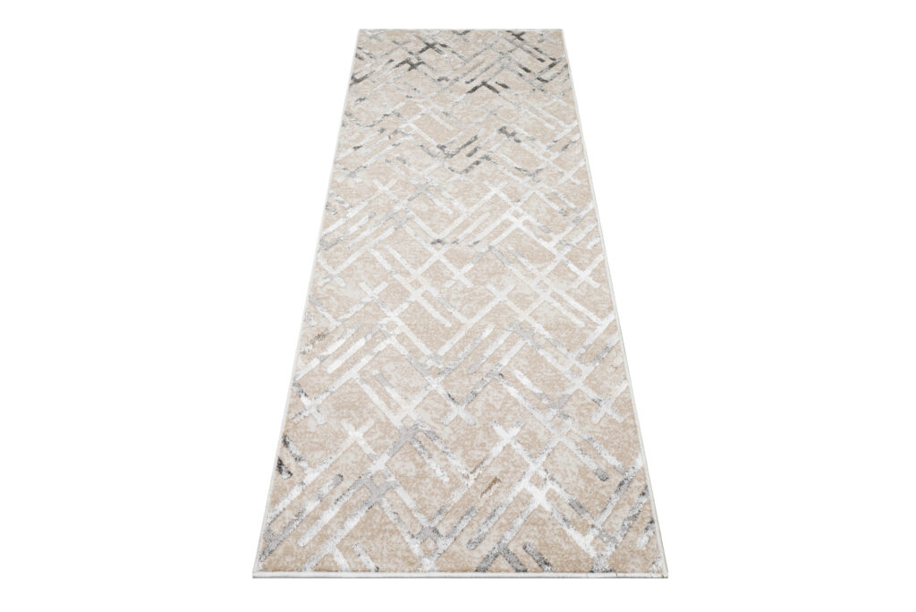 Passatoia Crystal Grigio Beige a Rombo