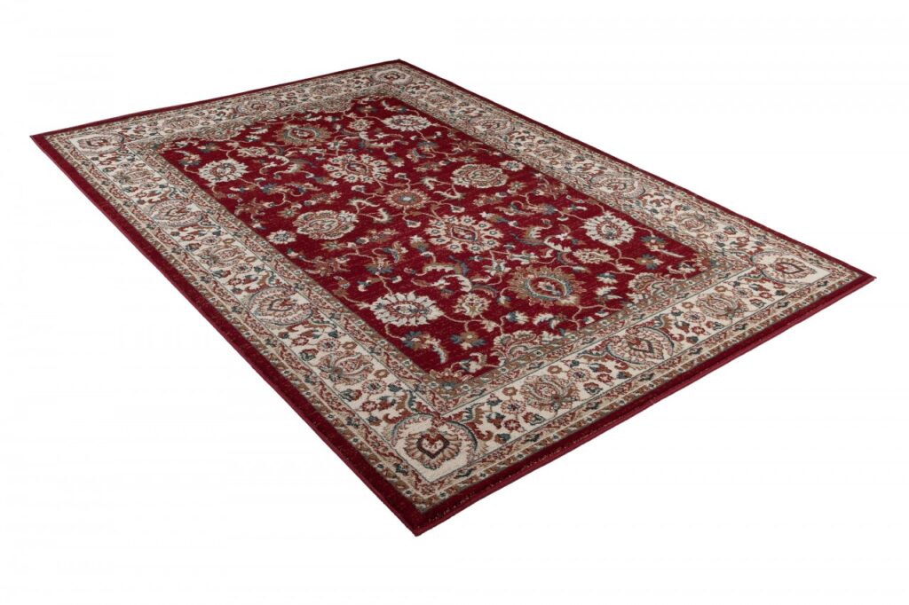Tappeto Dubai Orientale Rosso Crema Classico Tradizionale