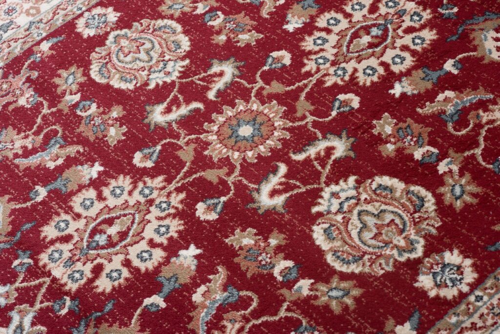 Tappeto Dubai Orientale Rosso Crema Classico Tradizionale