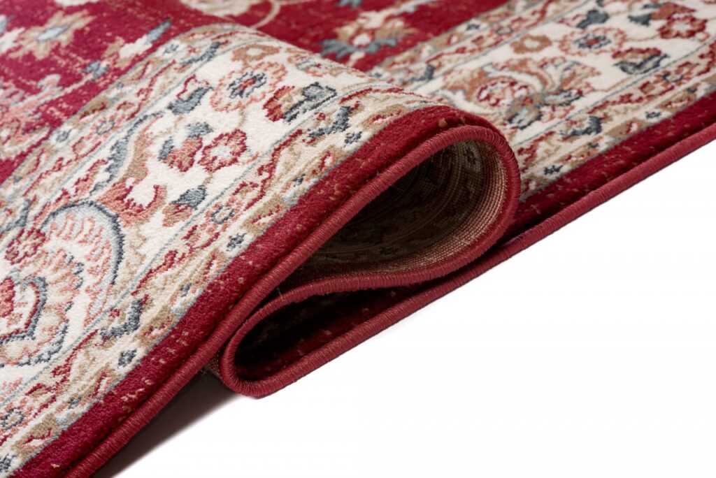 Tappeto Dubai Orientale Rosso Crema Classico Tradizionale