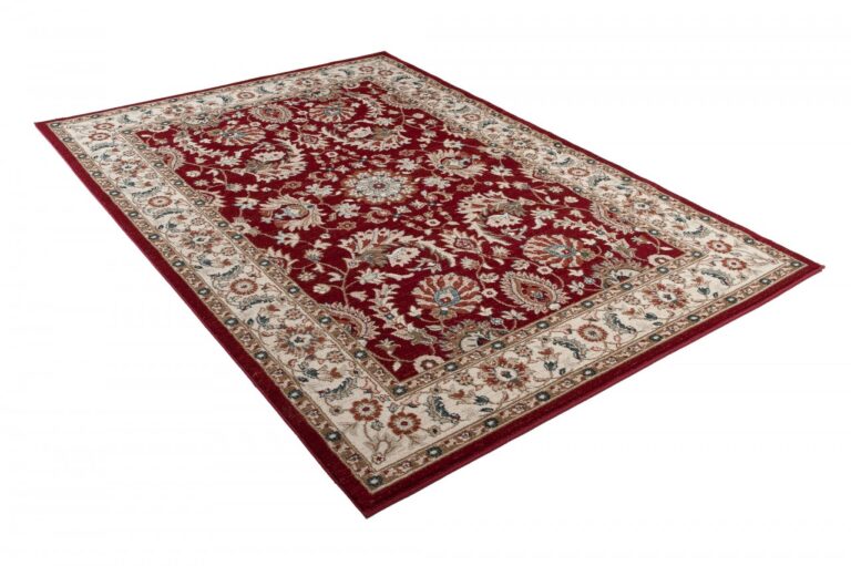 Tappeto Dubai Salotto Orientale Rosso Beige Crema Classico
