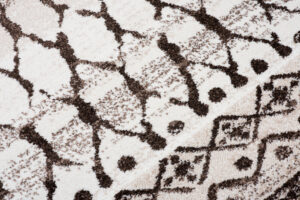 Tappeto Sari Moderno Marrone Beige Geometrico Rete