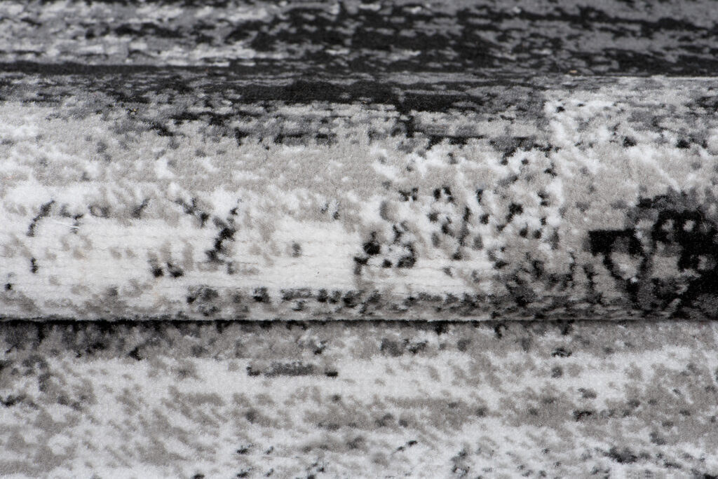 Passatoia Maya Grigio Nero Astratto