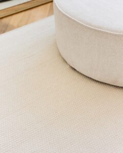 Tappeto Lana Loni Bianco