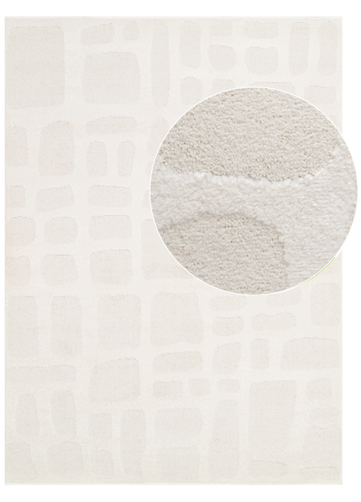 Tappeto Terra Crema Pietre