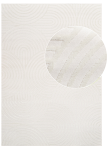 Tappeto Hygge Bianco Sporco Ovali