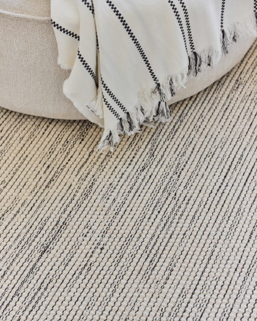 Tappeto Lana Loni Beige