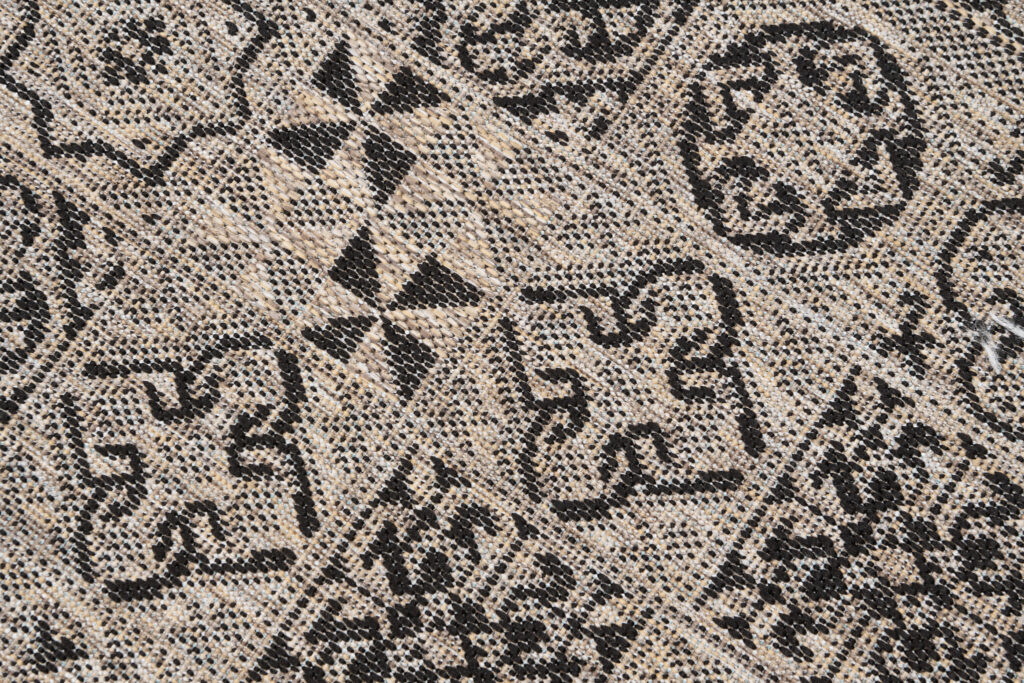 Passatoia Melissa Marrone Nero a Mosaico Indoor Outdoor