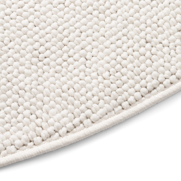 Tappeto Agra Rotondo Crema Moderno