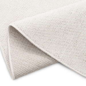 Tappeto Agra Rotondo Crema Moderno