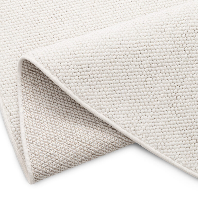 Tappeto Agra Rotondo Crema Moderno